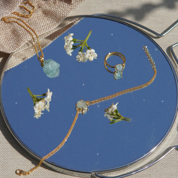 aquamarijn sieraden
