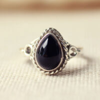 onyx ring druppel