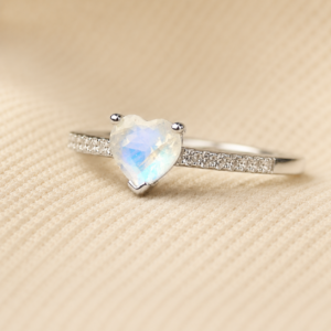 Maansteen ring 925 zilver - ADORE
