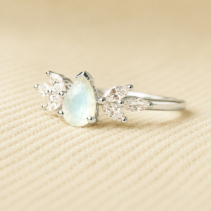 Maansteen ring 925 zilver - EROS