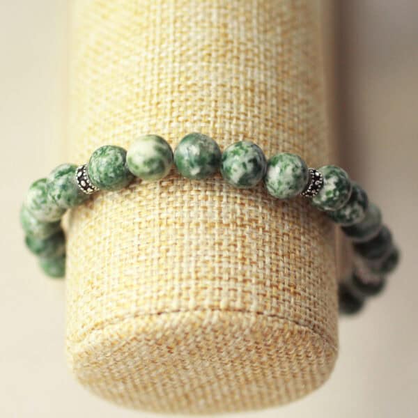 mos agaat armband
