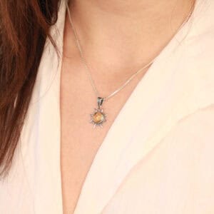 citrien ketting zon