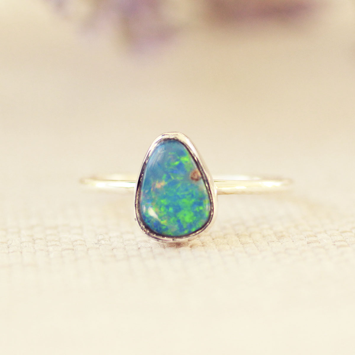 Of anders Oppervlakkig Matron Australisch opaal | Opaal sieraden | 925 zilver - Natuursieraad