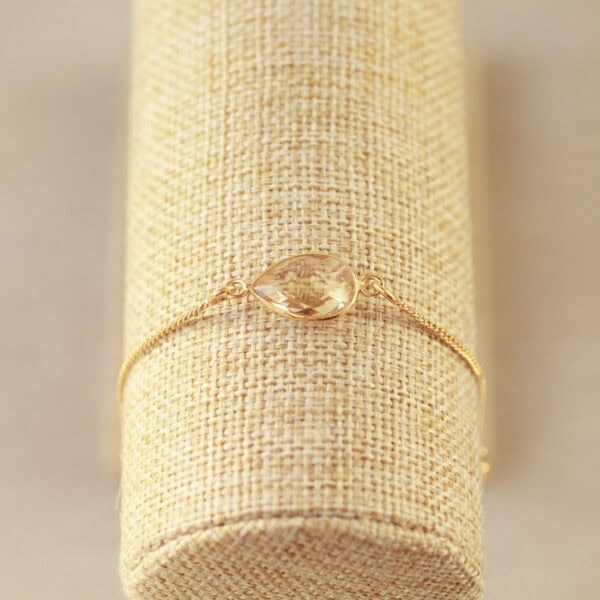 citrien armband goud