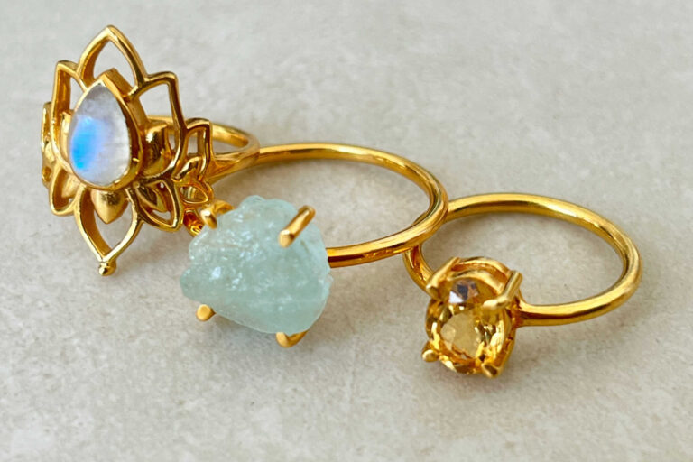gouden edelsteen sieraden