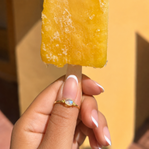 maansteen ring 14k