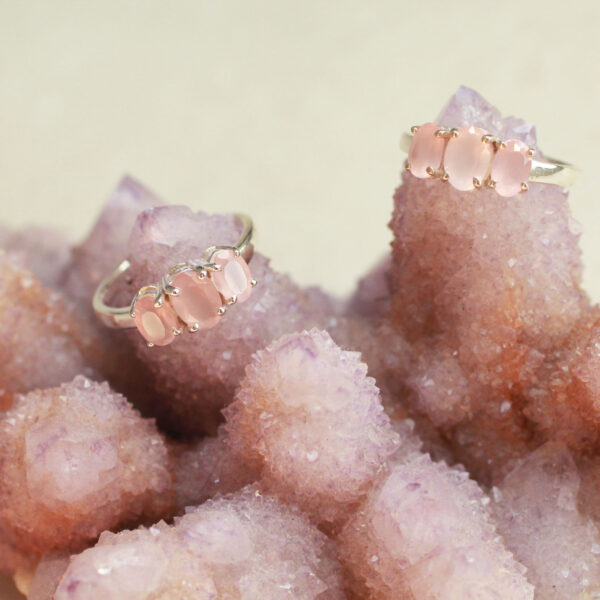 3 rozenkwarts ring