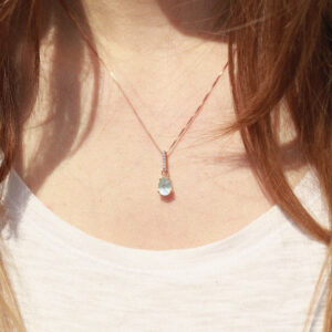 edelsteen sieraden rosegold
