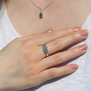 3 labradoriet ring