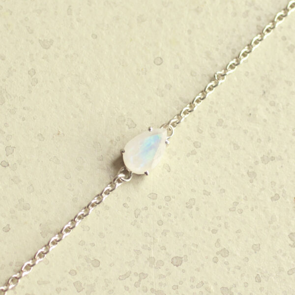 maansteen armband zilver