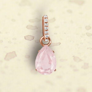 rosegold rozenkwarts hanger