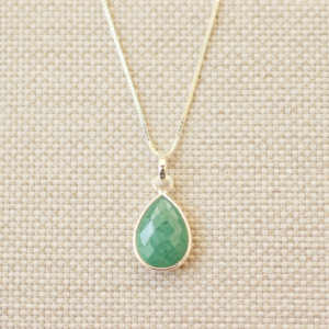 aventurijn zilver ketting