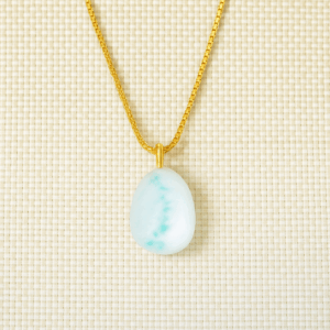 larimar ketting goud