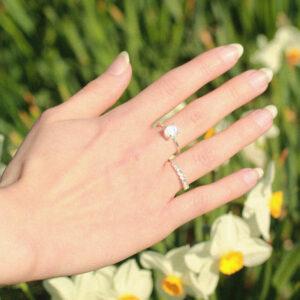 edelsteen ring klein