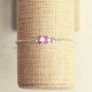 rozenkwarts armband zilver
