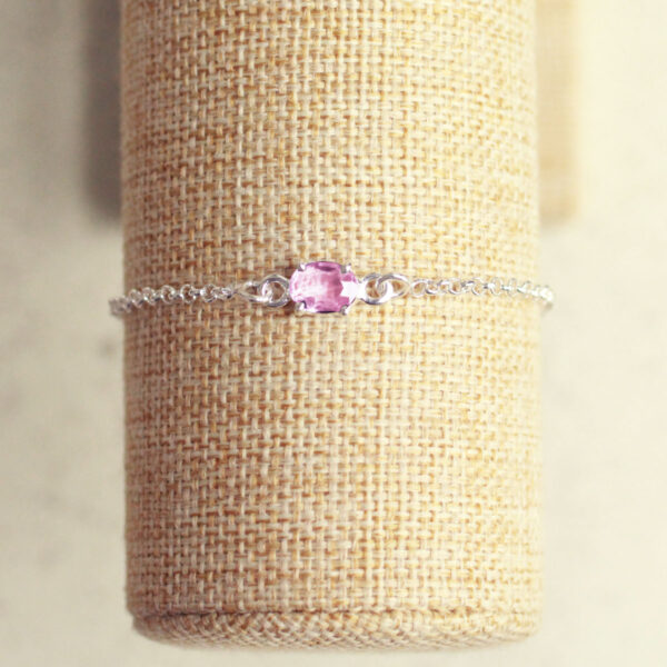 rozenkwarts armband zilver