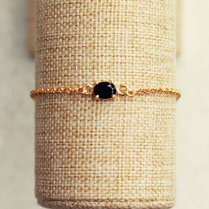 onyx armband goud