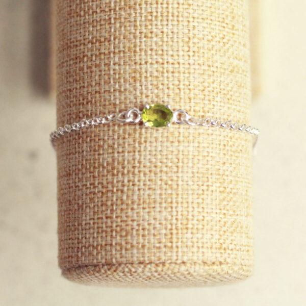 peridoot armband zilver