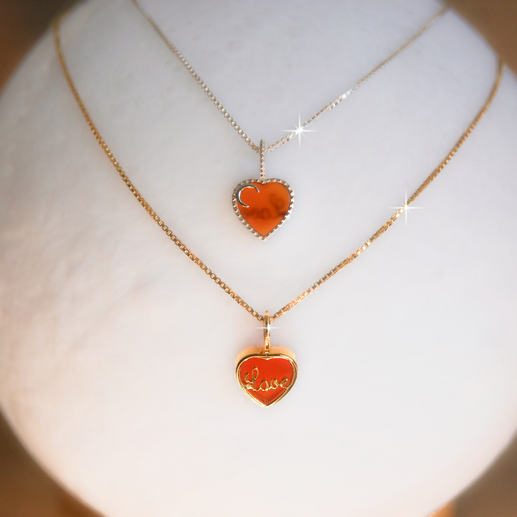 harten edelsteen hangers