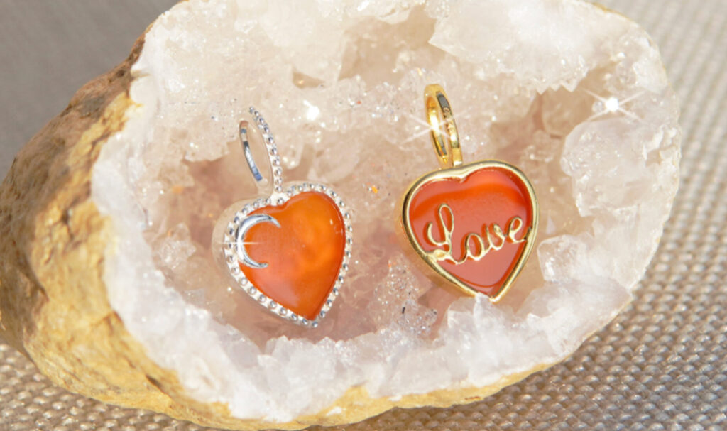 Culet Jewellery Heart Ketting Van 18 Karaat Geelgoud Met Diamant 7084090007 708409000702090