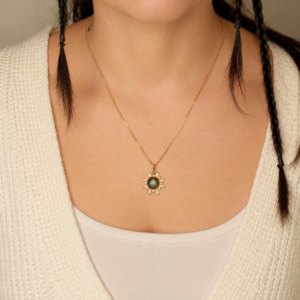 labradoriet zon ketting