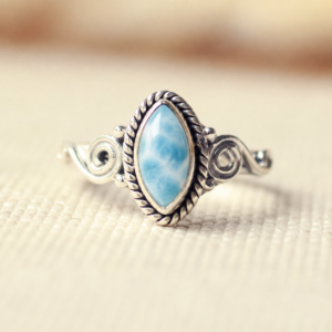 Larimar ring 925 zilver - MANON